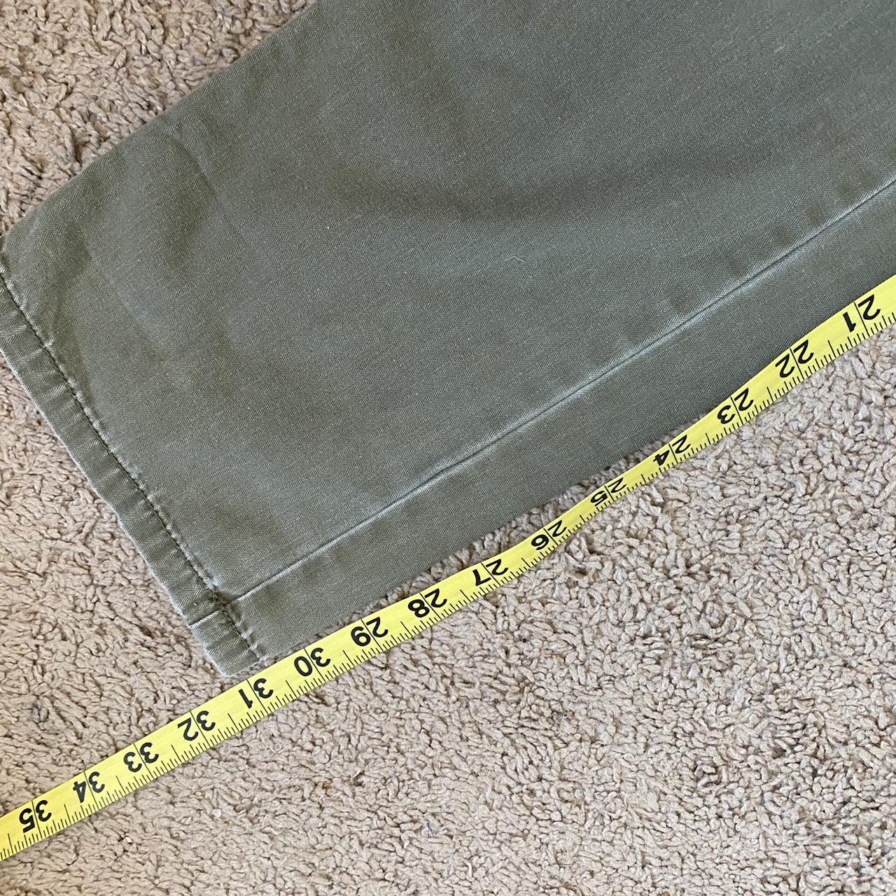 y2k jcrew cargo pants condition: 10/10 size: 30” - Depop