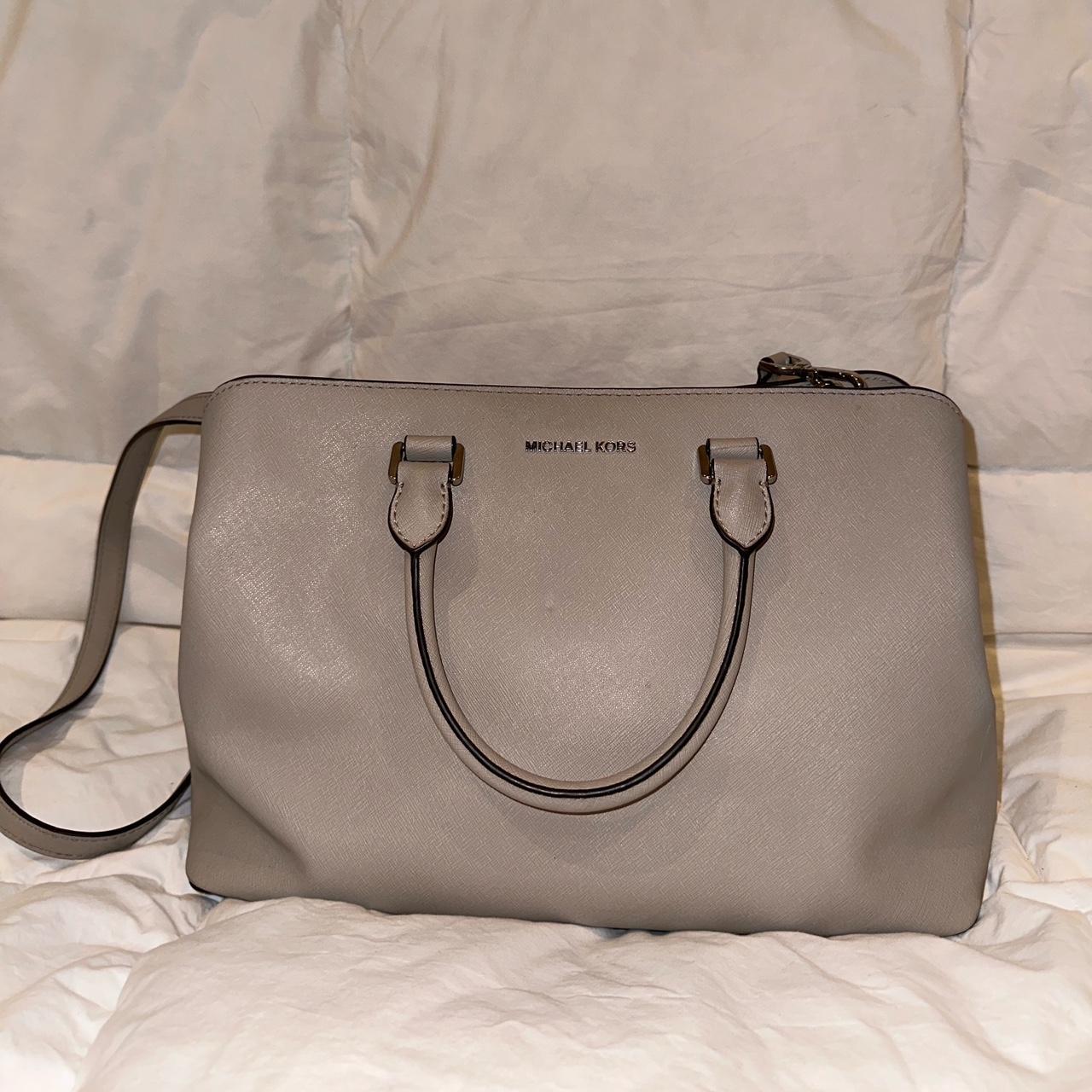 Michael kors savannah deals saffiano leather satchel