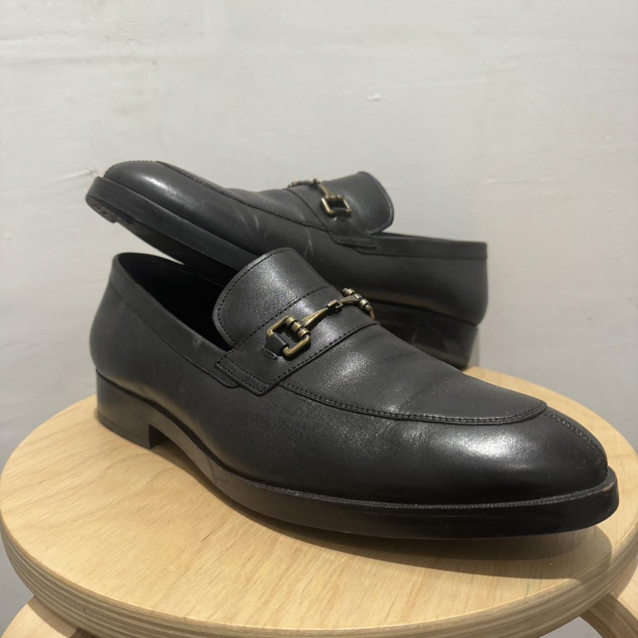 Cole Haan Black Henry Grant Bit Dress Shoes Size... - Depop