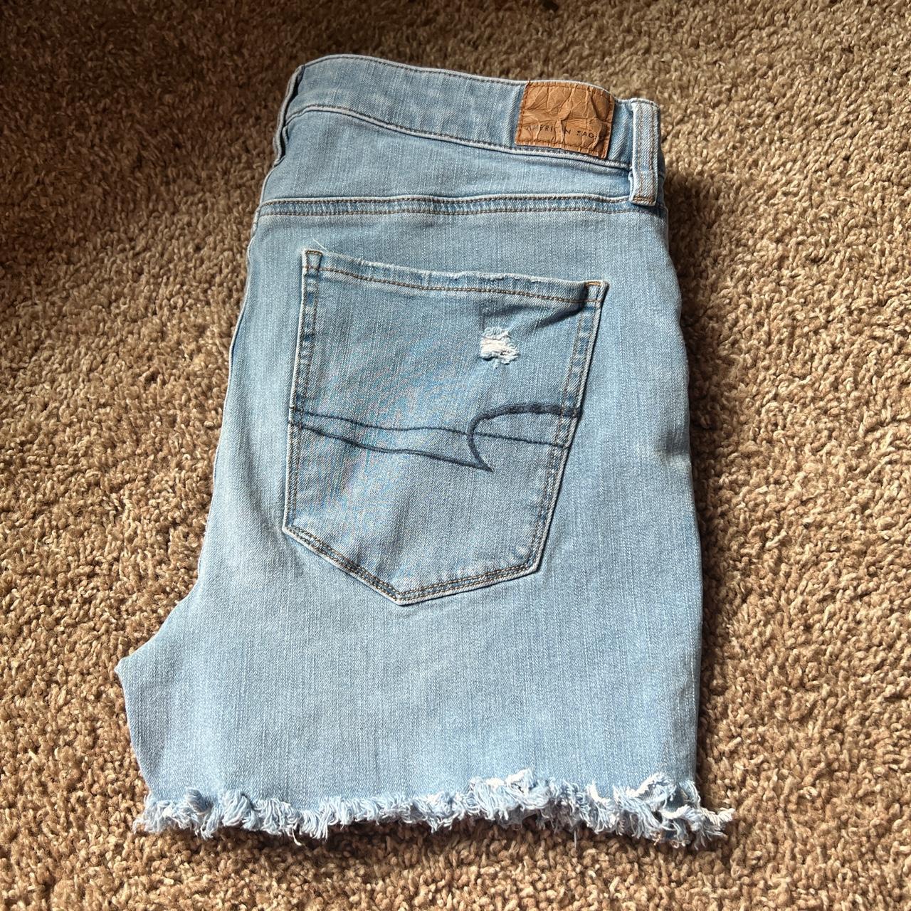 American Eagle Outfitters Women's Blue Shorts (3)