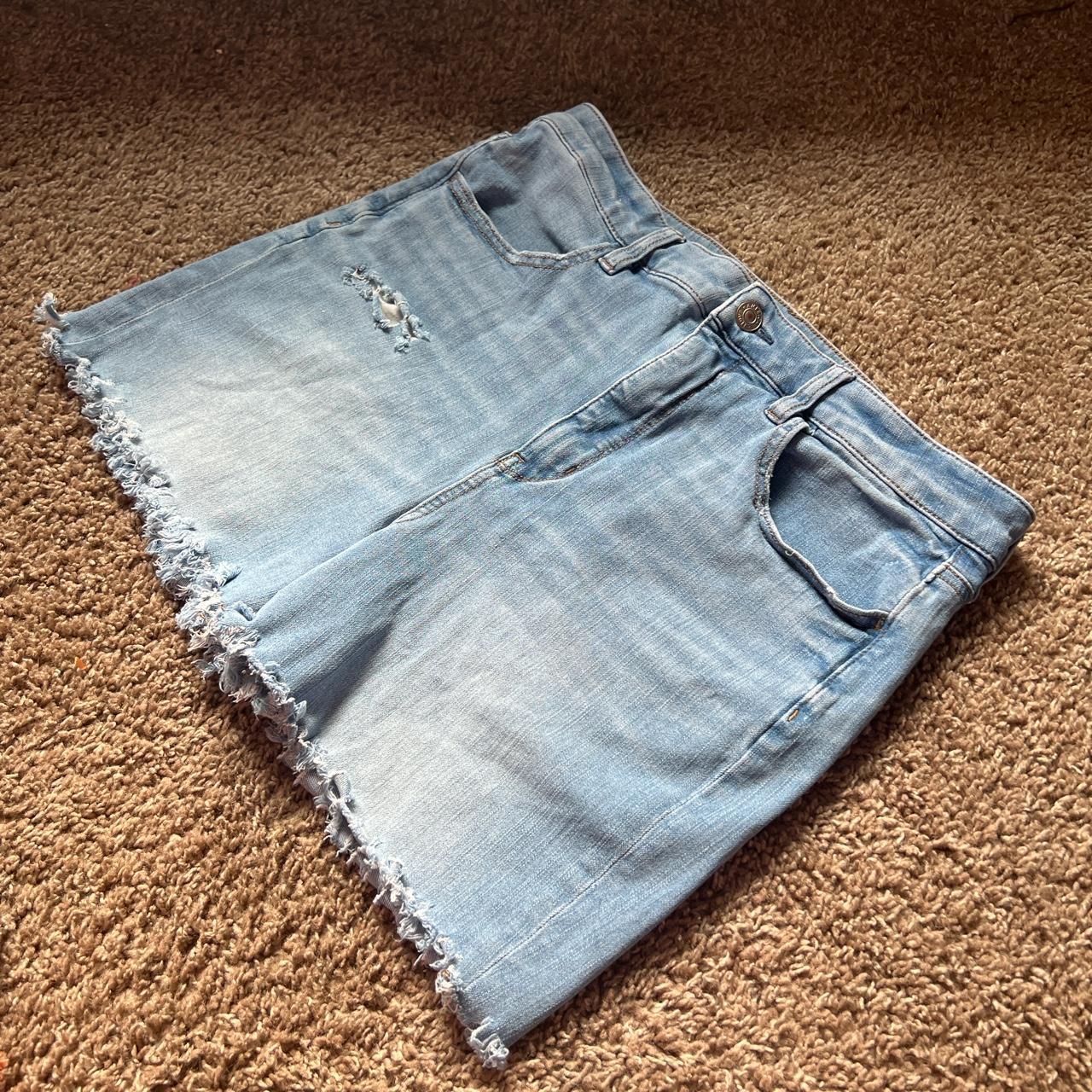 American Eagle Outfitters Women's Blue Shorts (4)