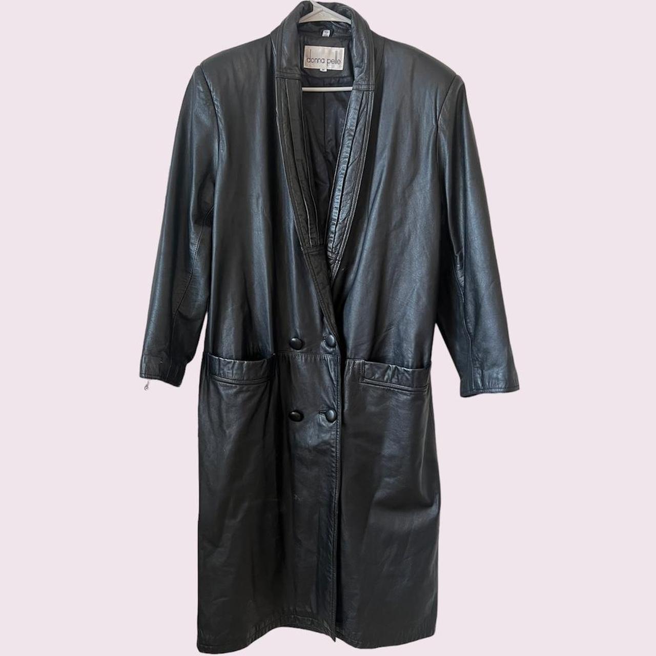 Donna pelle 2025 leather coat