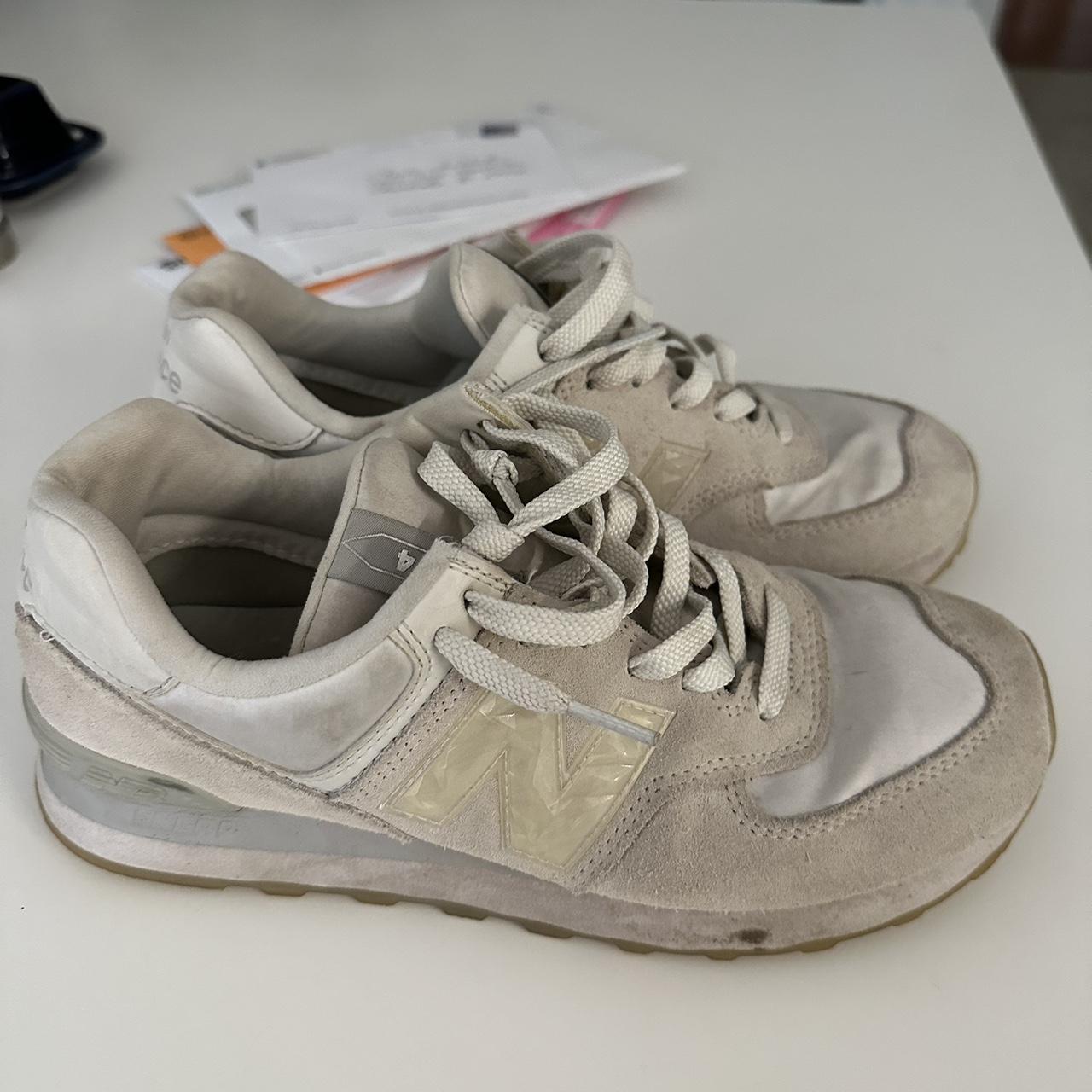 Grey new balance sneaker - Depop