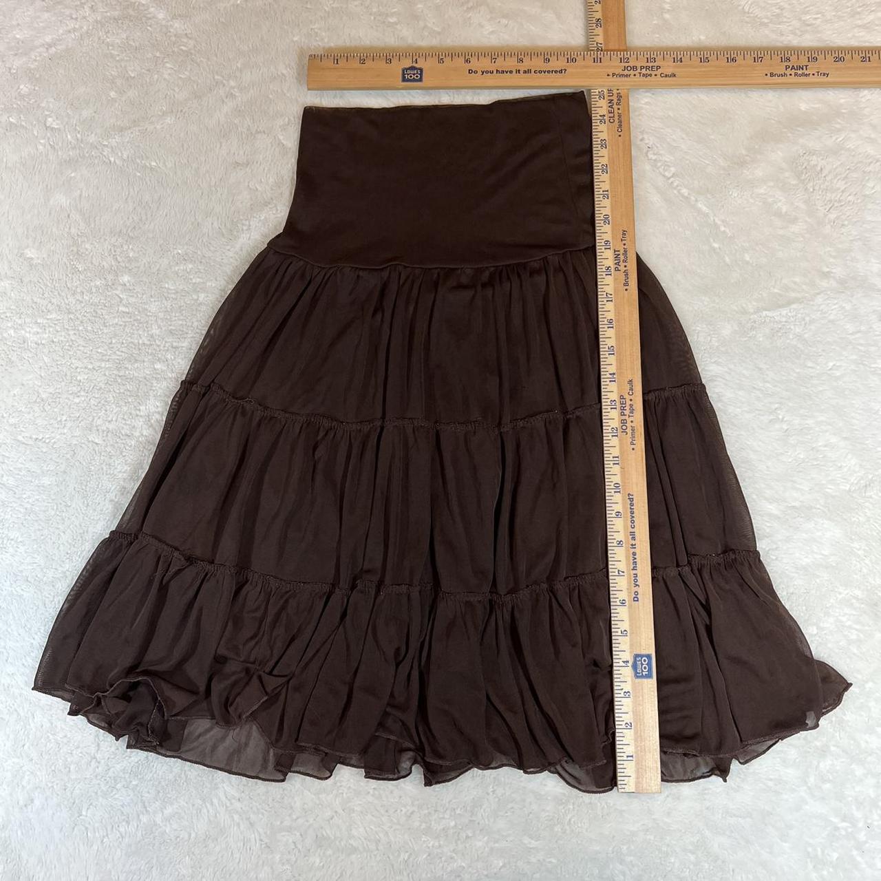 Cristina Women's Brown Skirt (2)