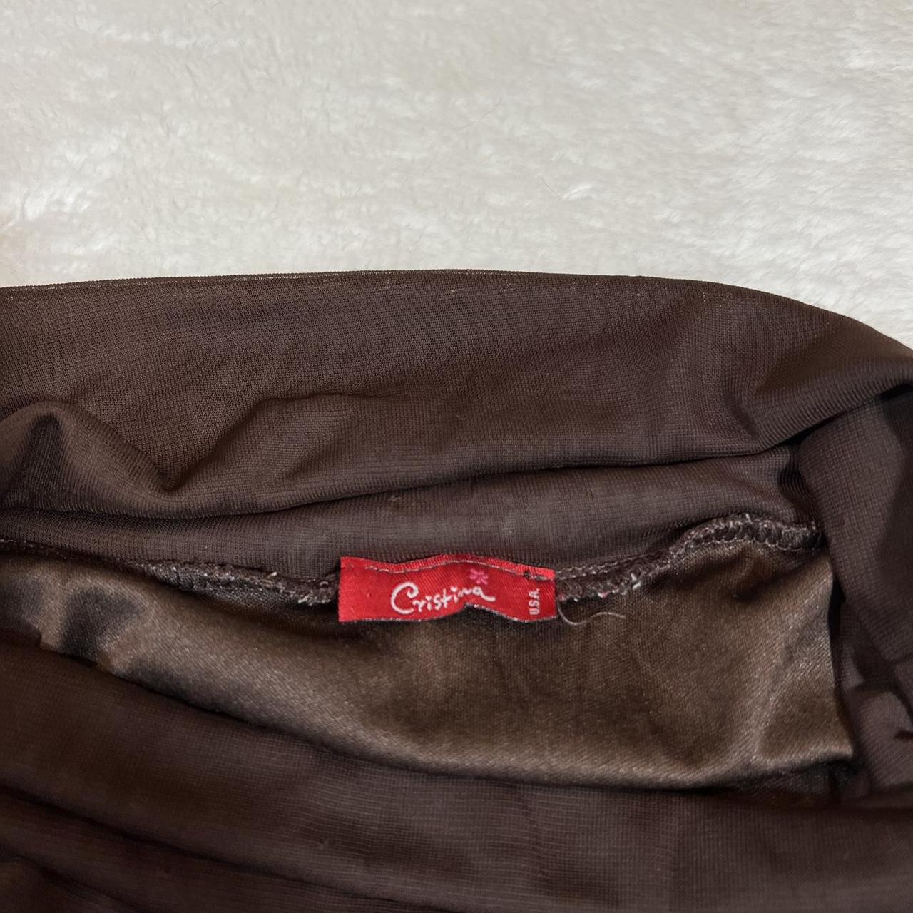 Cristina Women's Brown Skirt (4)