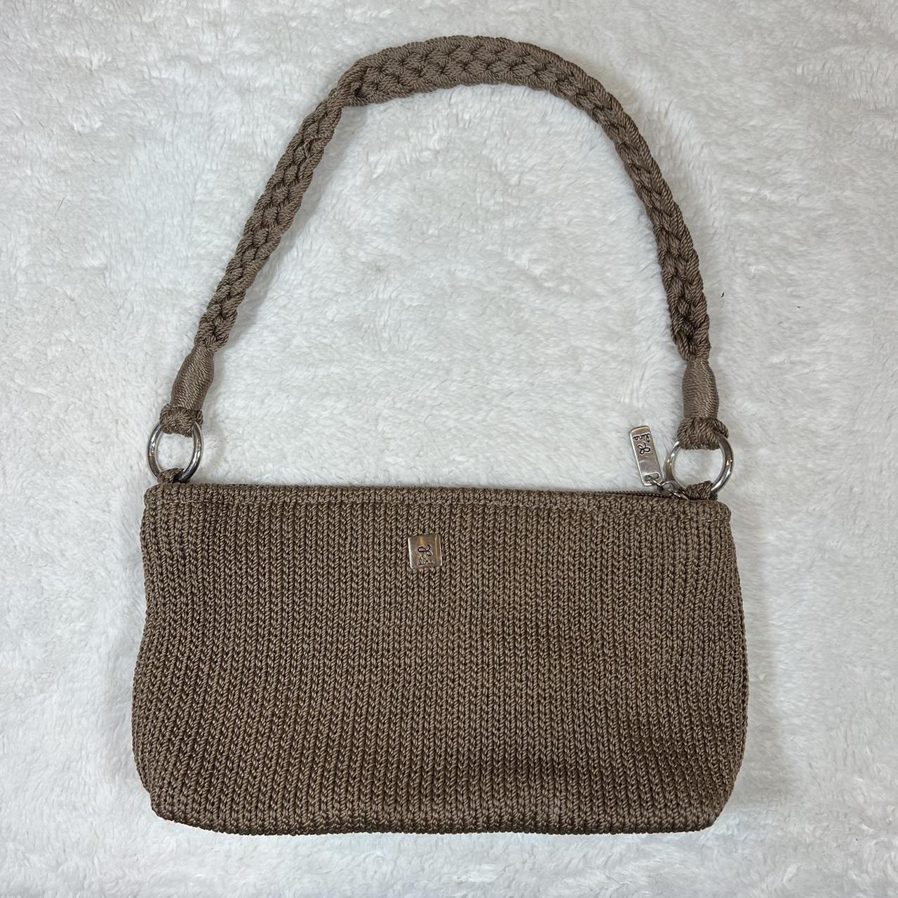 Women's Brown and Silver Bag