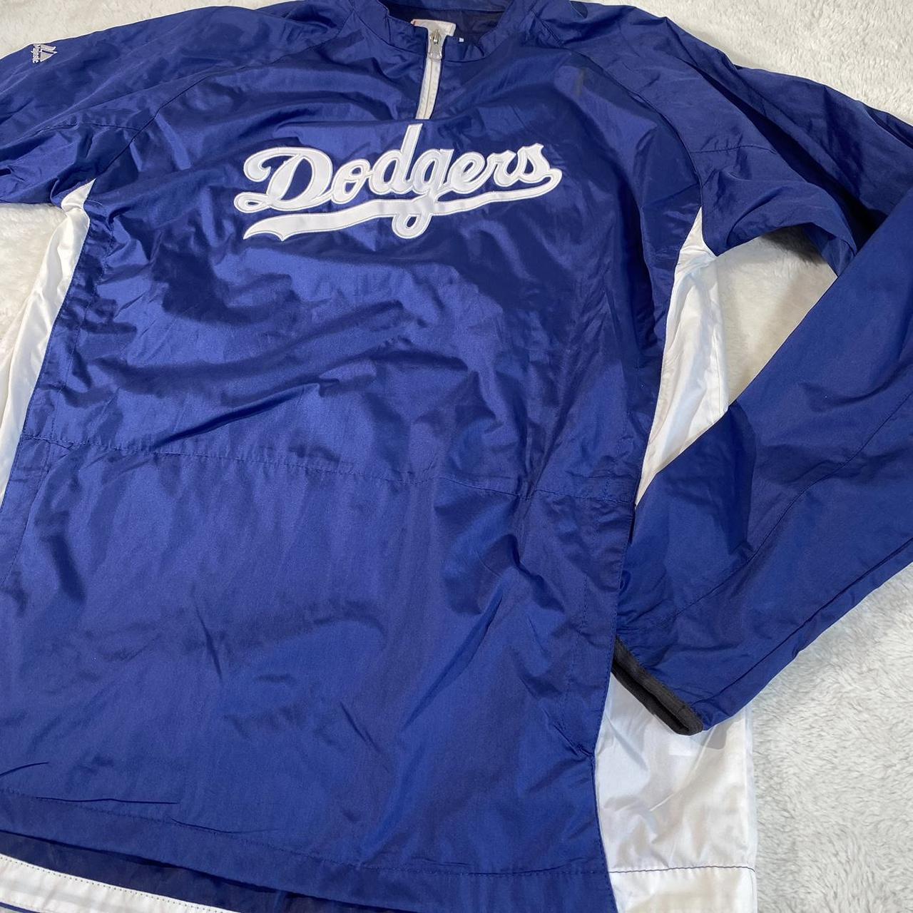 Large dodgers sweater/windbreaker - Depop