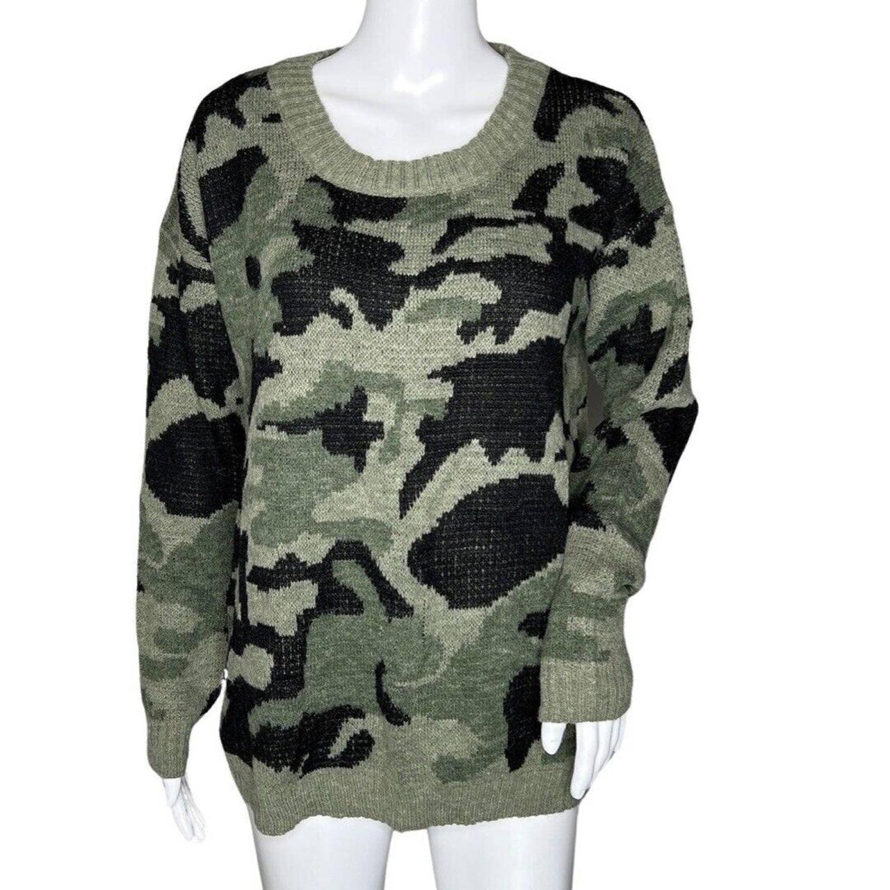 Camo sweater womens sale