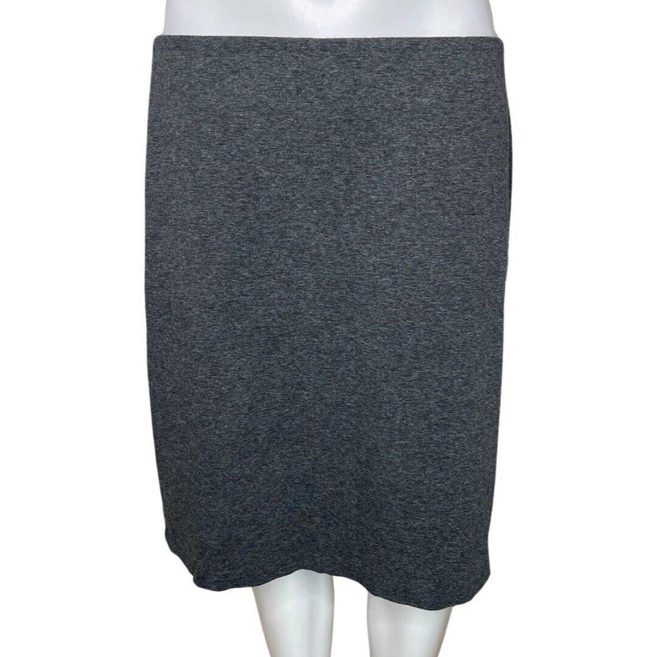 Old Navy Skirt Womens Medium Heather Gray Pencil