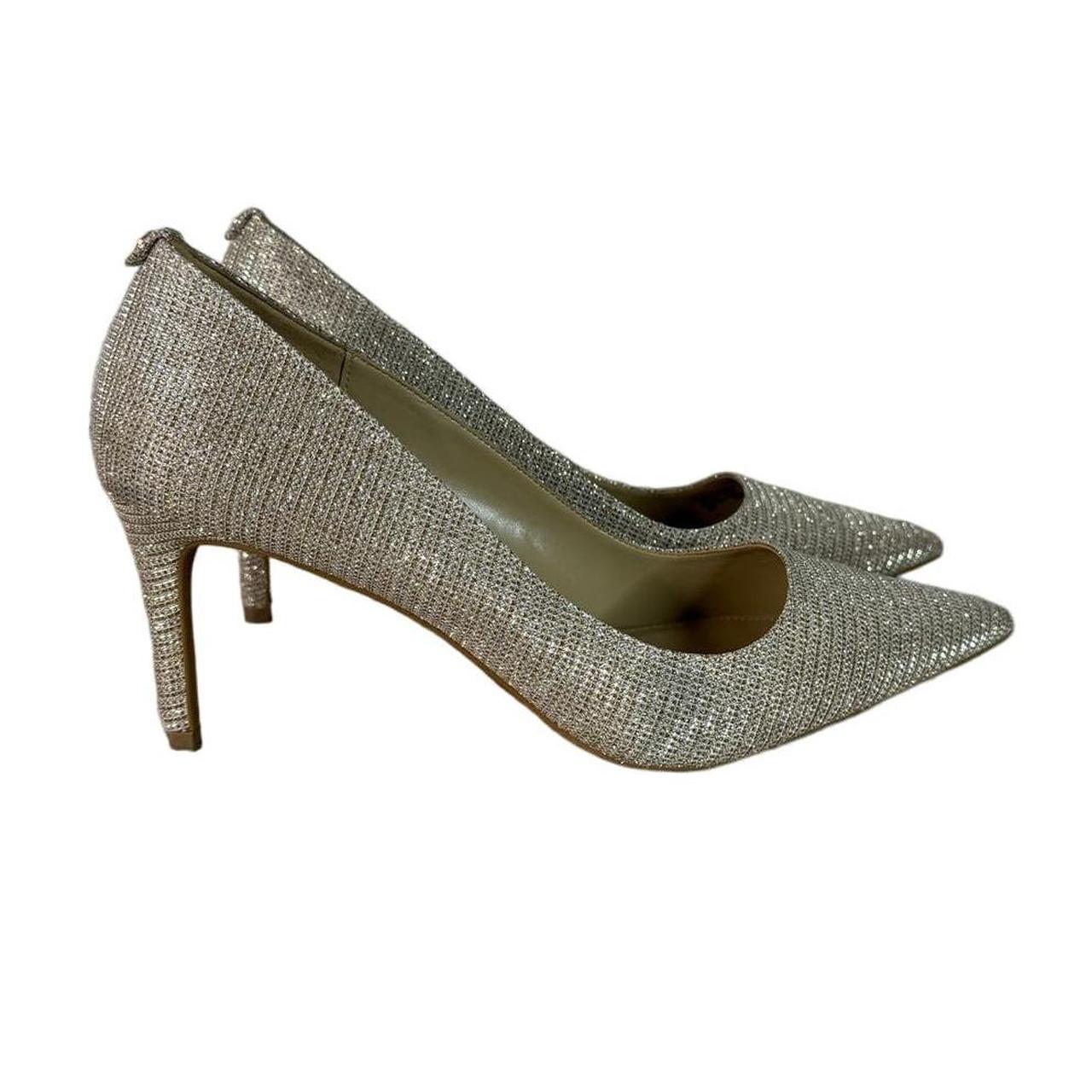 Michael Kors Shoes Womens 11M Silver Shimmer Pump