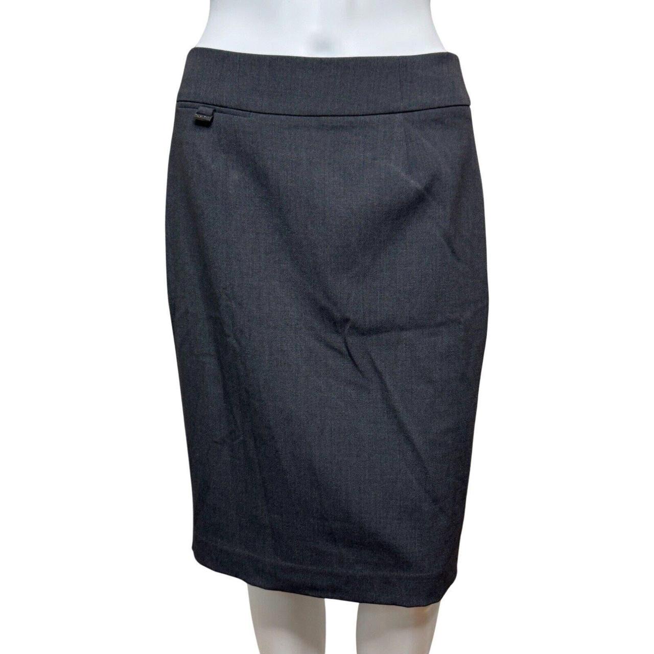 Gray calvin klein skirt hotsell