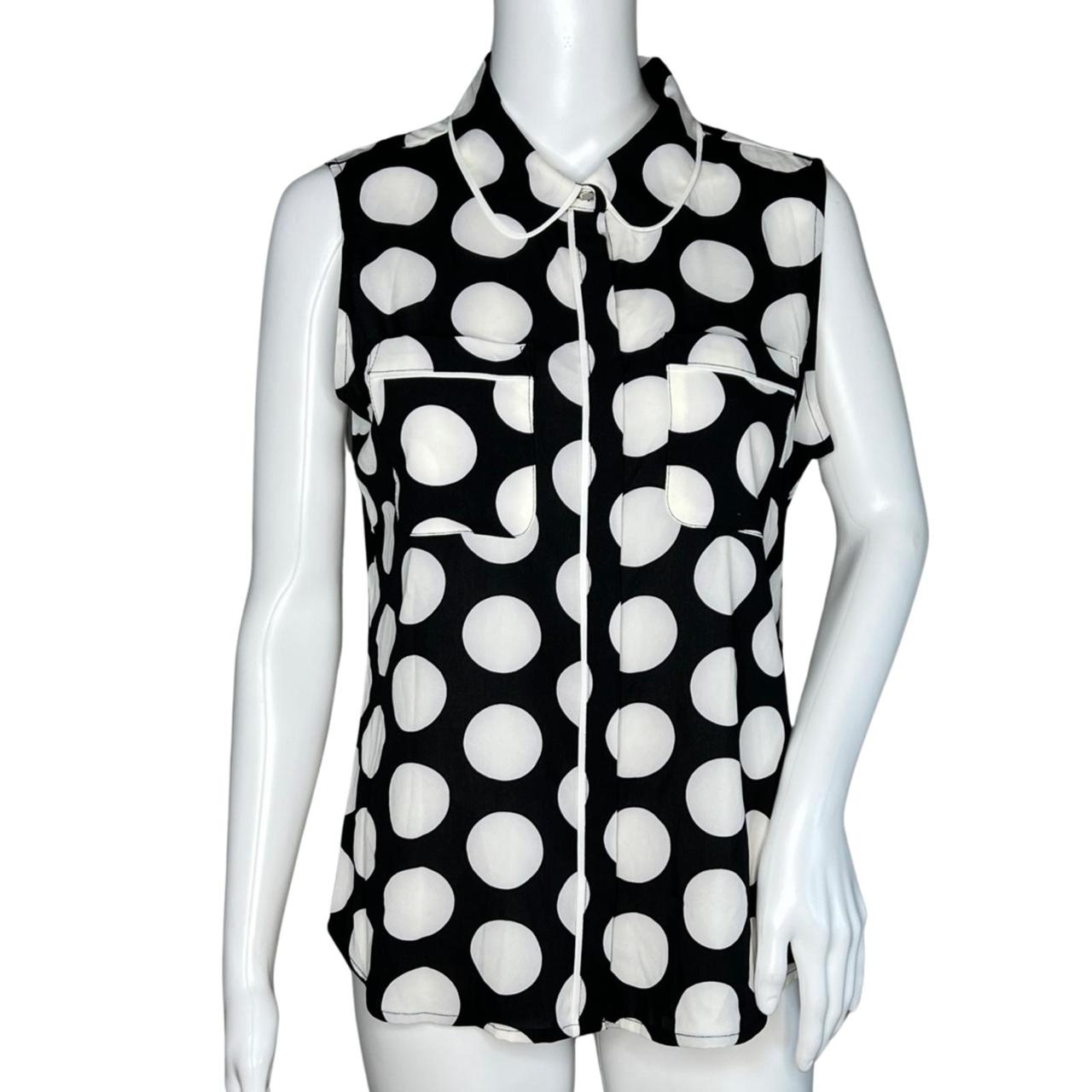 Calvin klein polka dot top hotsell