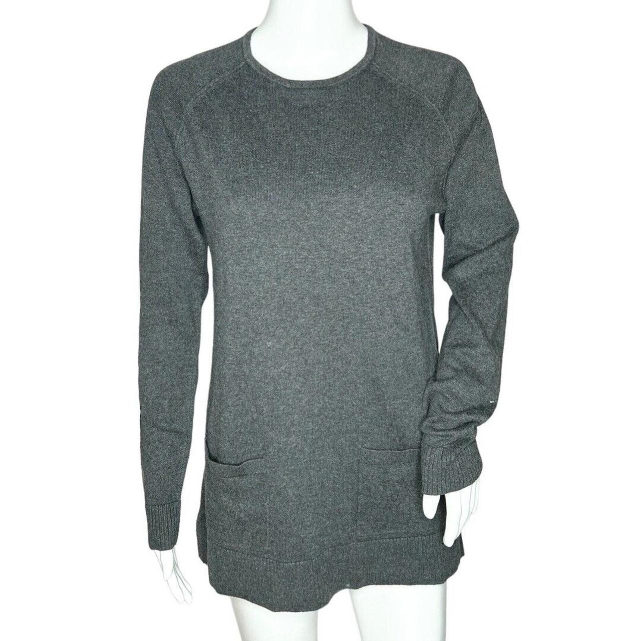 Jeanne Pierre Sweater Womens Small Gray Tunic Casual. Depop