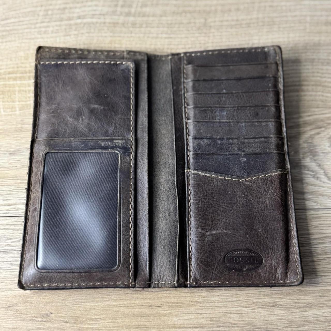 Fossil Men's Wallets - Brown – Vintage Fossil Wal… - image 3