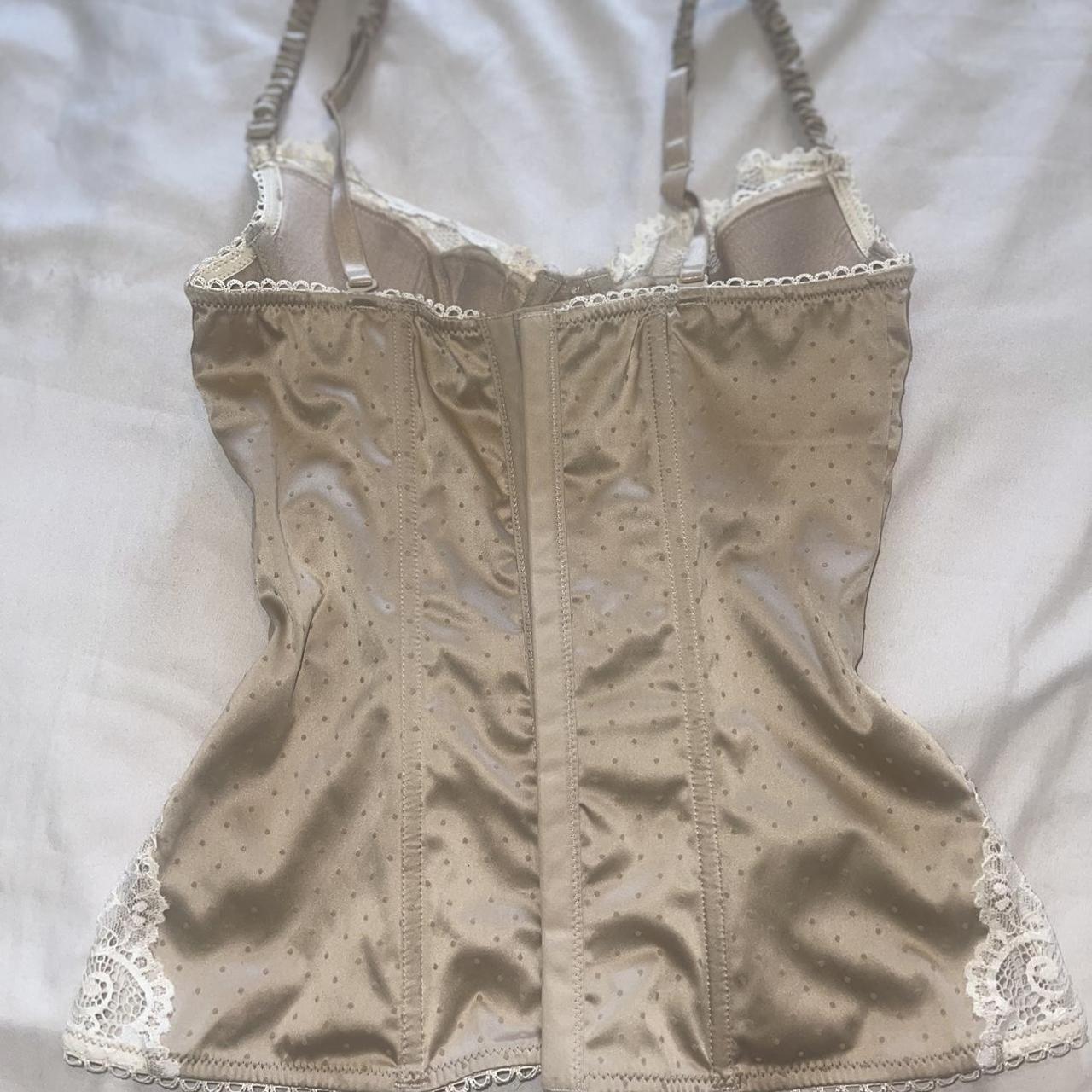 Beautiful Vintage Corset with lace detailing. No... - Depop