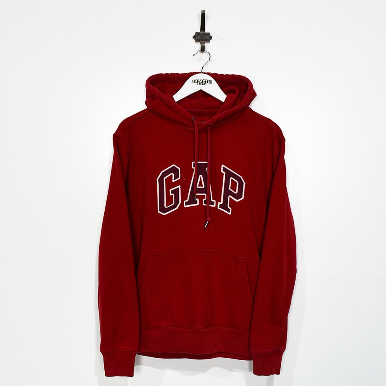 GAP Hoodie Vintage men's women's unisex red GAP... Depop