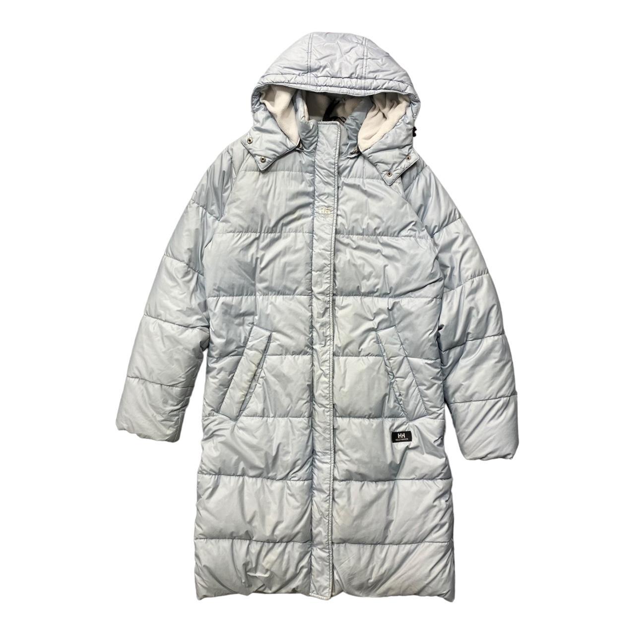 Helly Hansen Men's Grey and White Jacket Depop