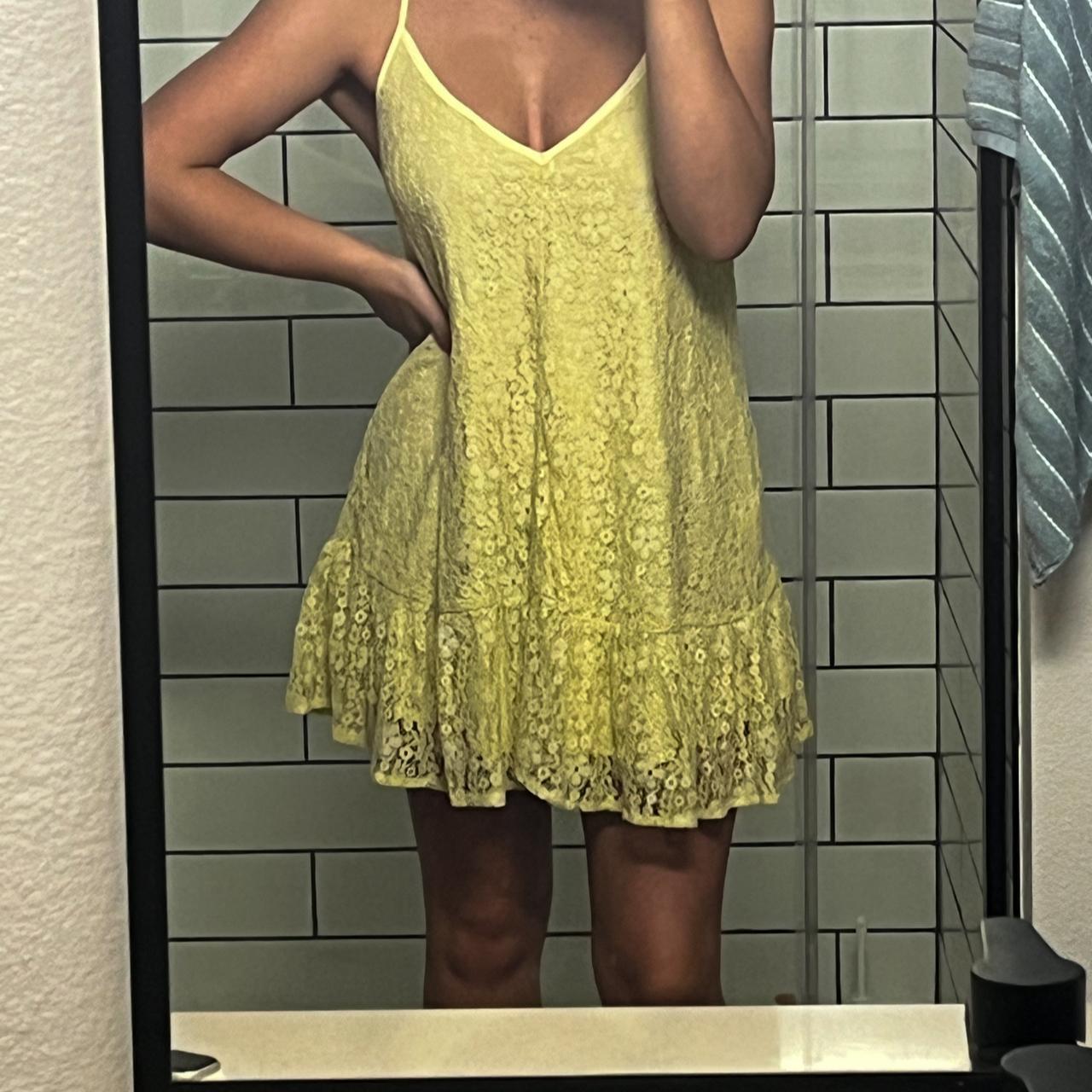 Showpo yellow outlet dress