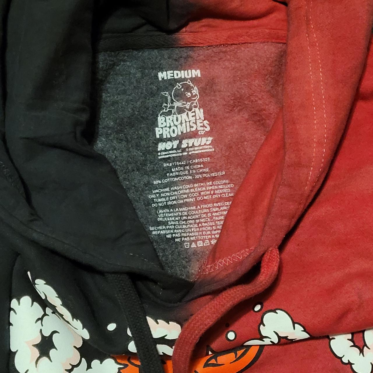 BROKEN PROMISES TYE DYE HOODIE Size M Depop