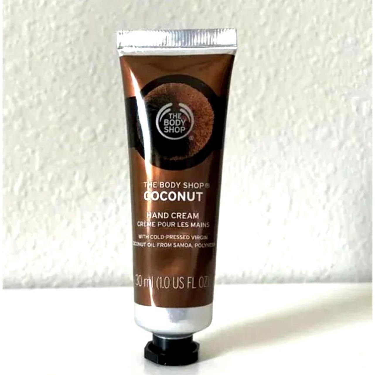 New The Body Shop Coconut Hand Cream 1 oz This... Depop