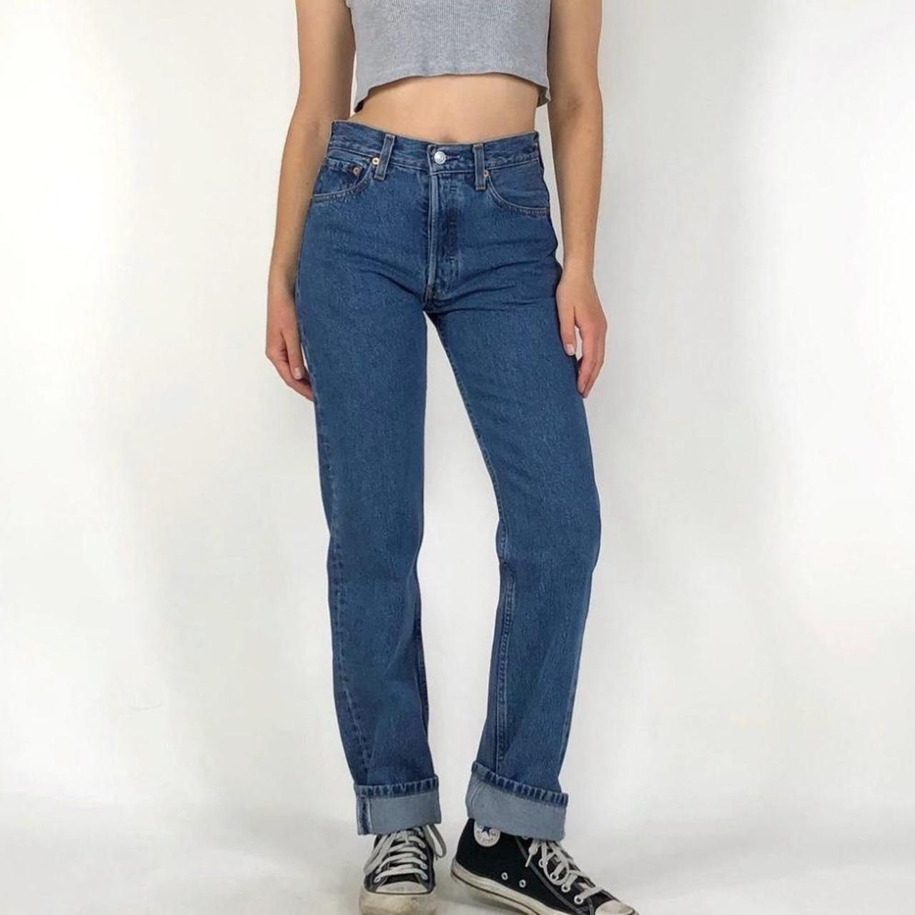 Mid rise Mudd FLX Stretch skinny jeans 56 % - Depop