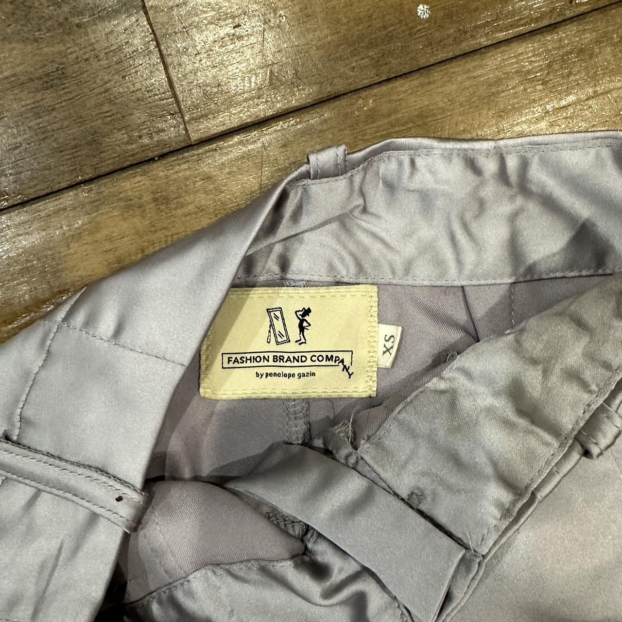 Fashion Brand Company pants! Silver silk suit pants... Depop