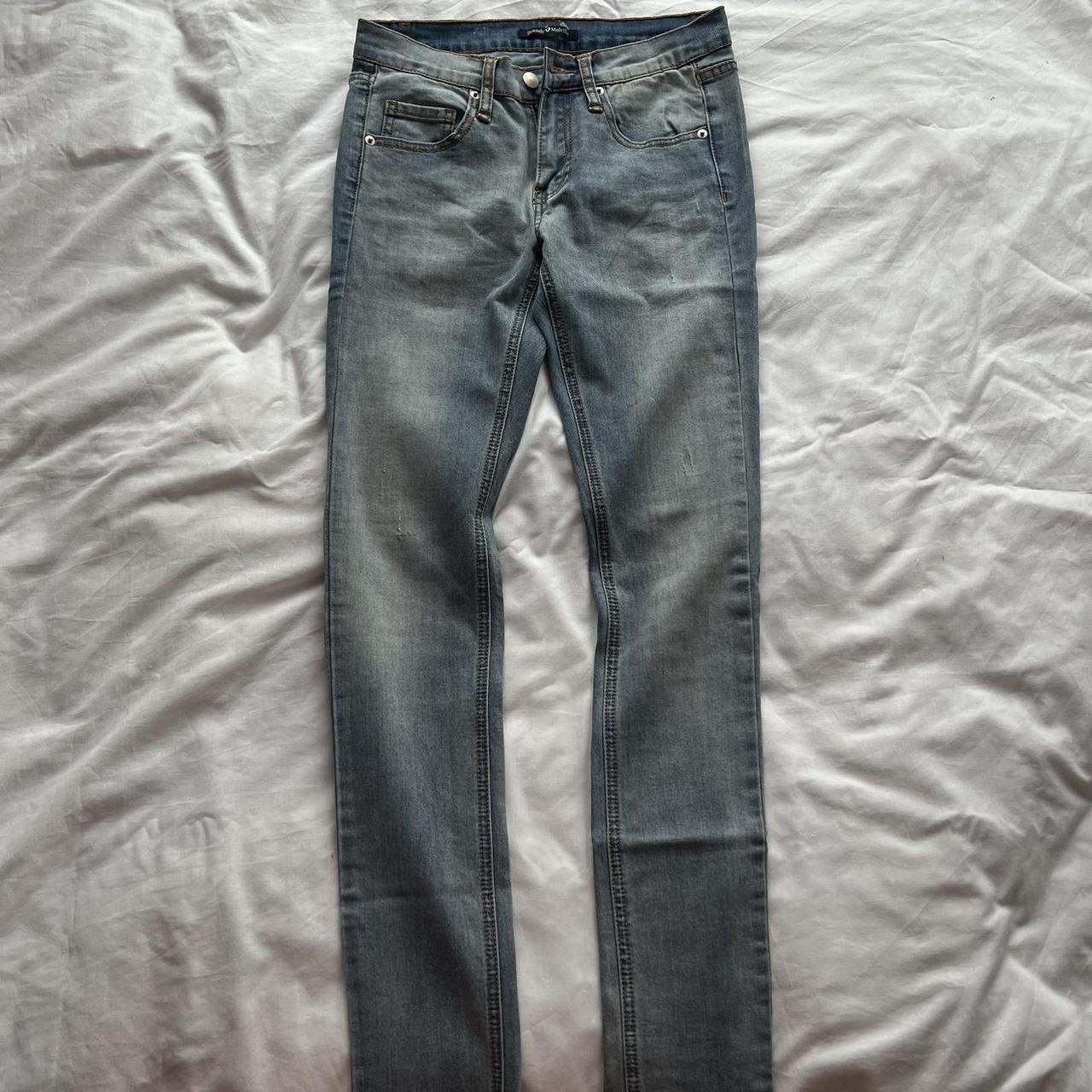 Brandy Melville Women's Blue Jeans Depop