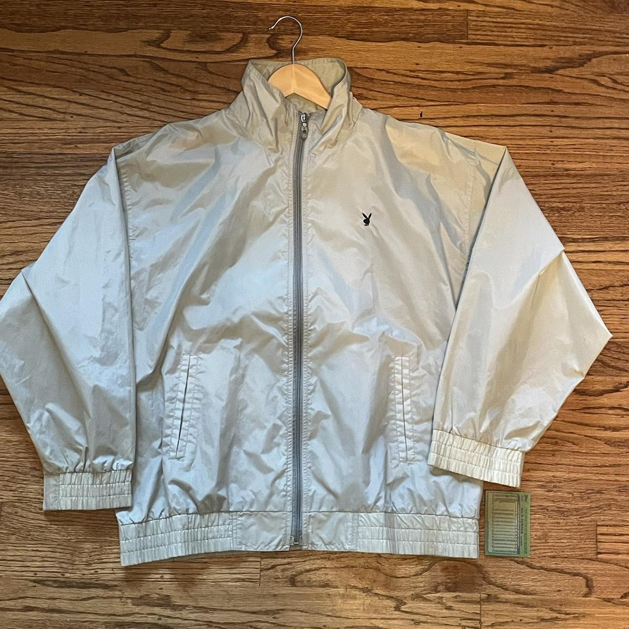 Vintage 80s Playboy Sport Windbreaker jacket , Size...