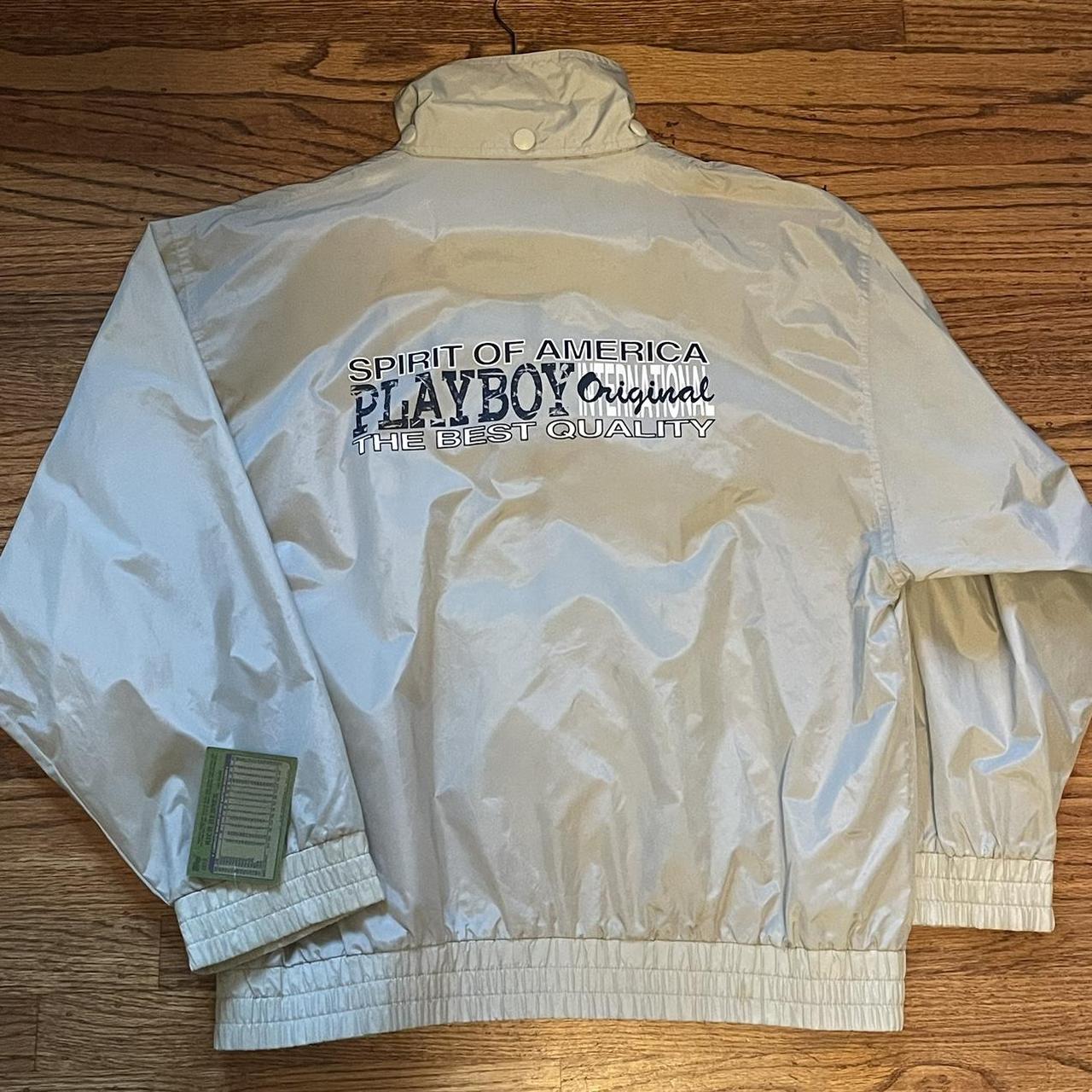 Vintage 80s Playboy Sport Windbreaker jacket , Size...