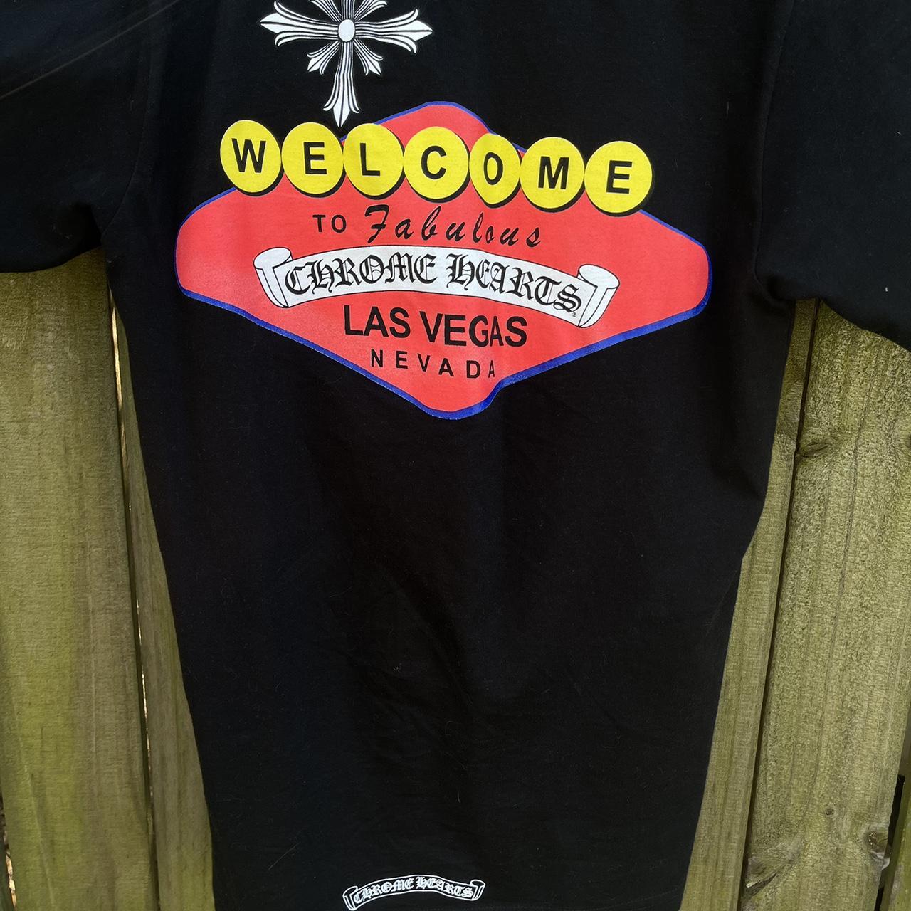 Chrome Hearts Welcome To Las Vegas Tee White/Color