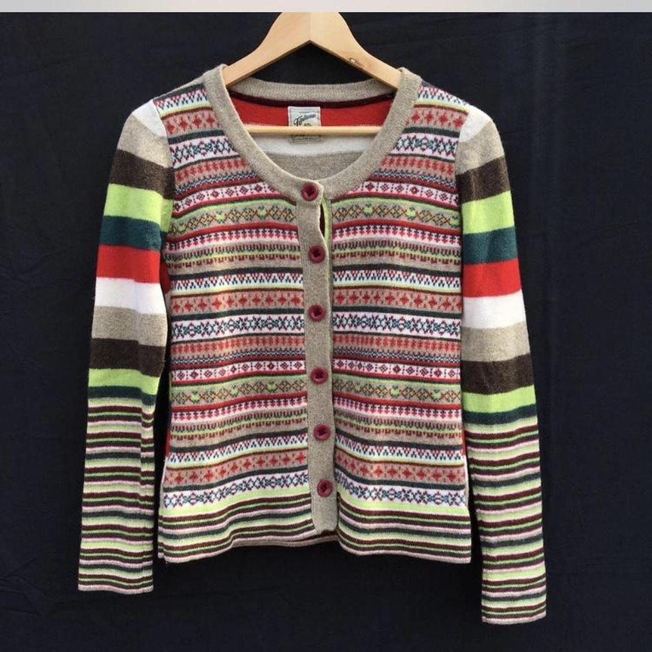 Vintage Striped Wool Next Size12,