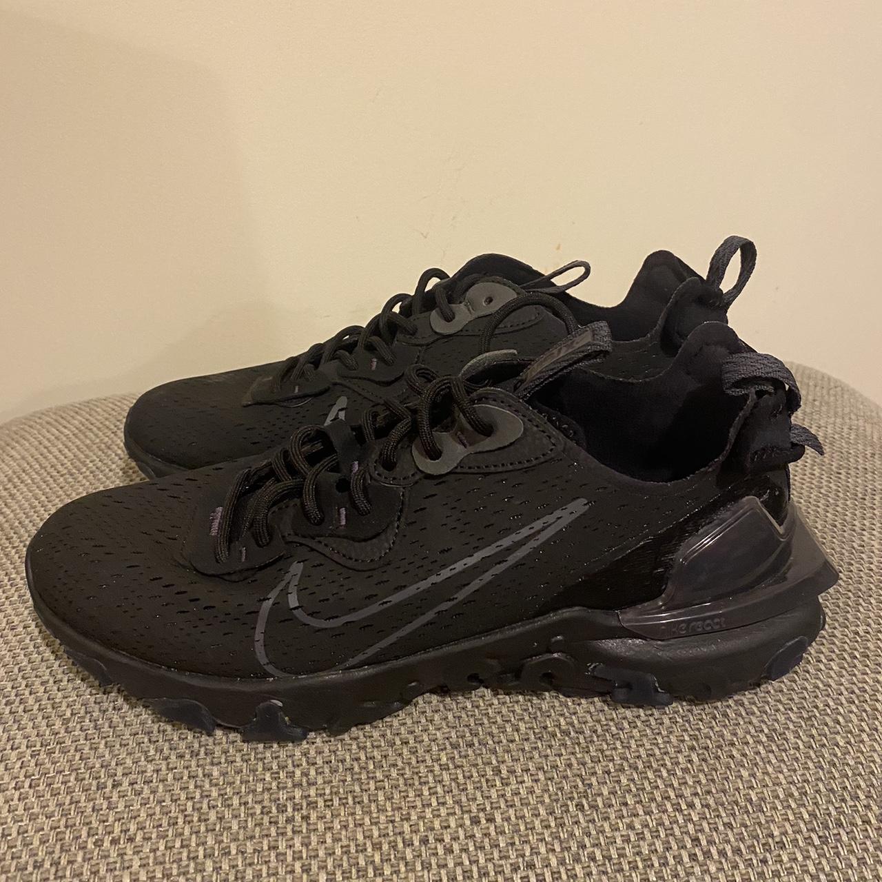 womens nike air black trainers