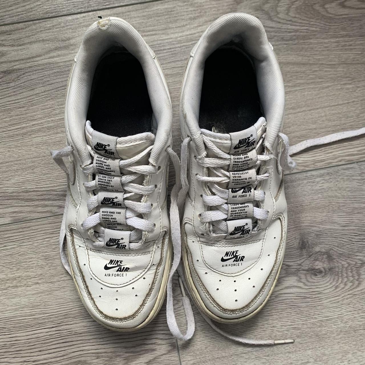 buty nike air force 1 low af1 white black midsole