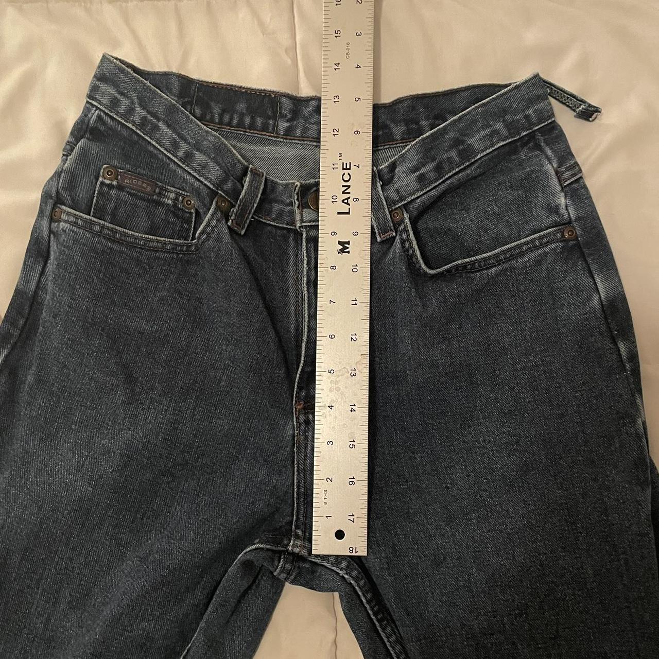 Vintage MID RISE Lee Riders denim jeans // 100%... - Depop