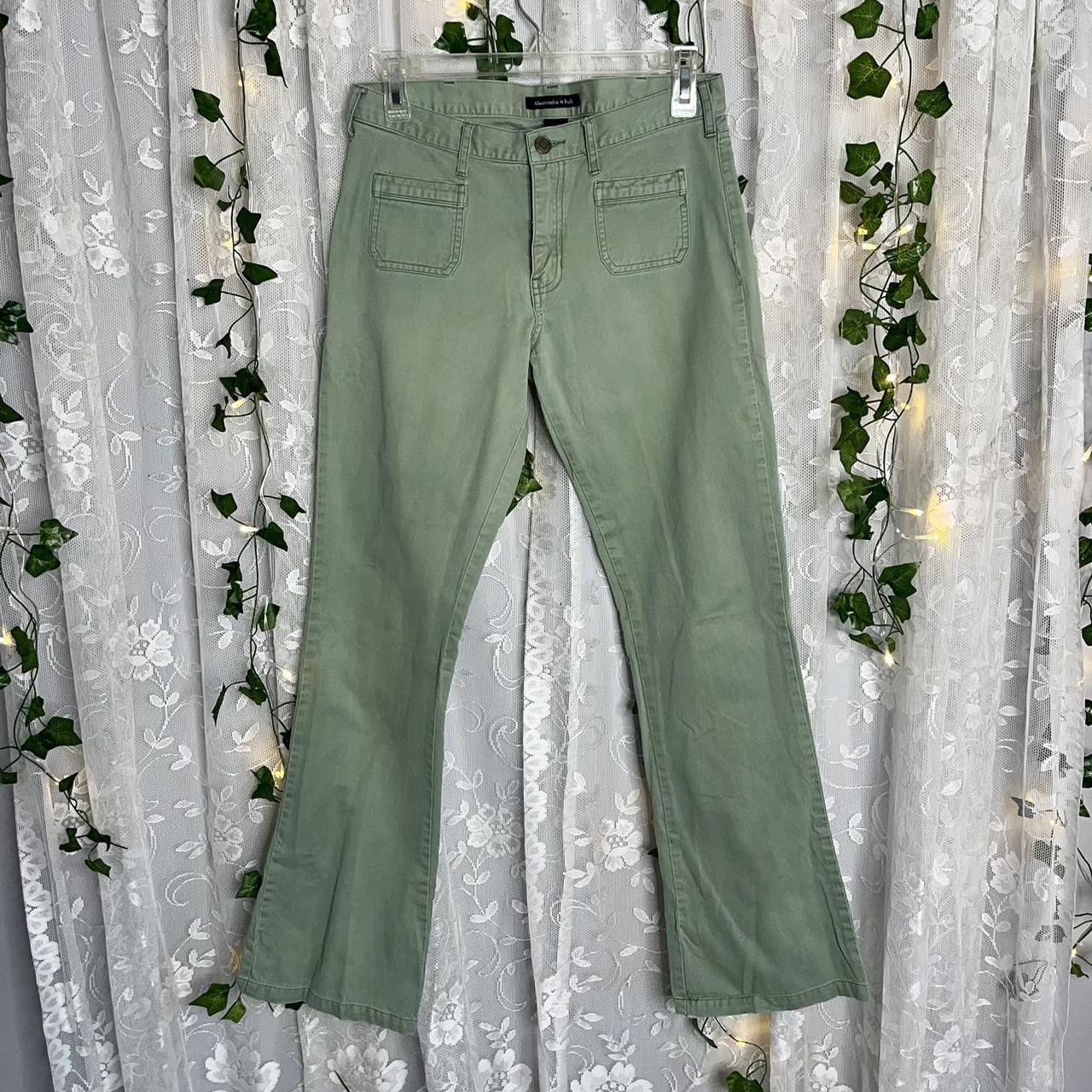 Abercrombie best sale green pants