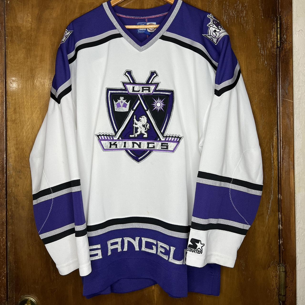 Vintage 90s NHL Los Angeles Kings Hockey Jersey Sz - Depop