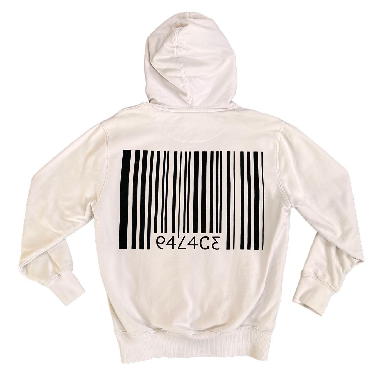 Palace barcode hoodie on sale