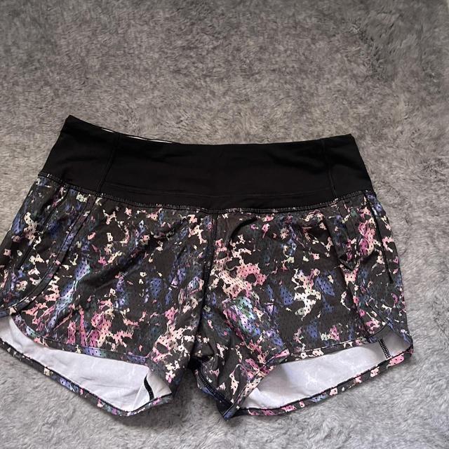 Lululemon Run Times Short *4-way Stretch Floral - Depop