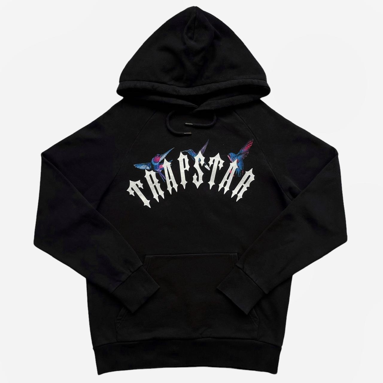 Trapstar Birds Fly South/Hummingbird Hoodie in size... - Depop