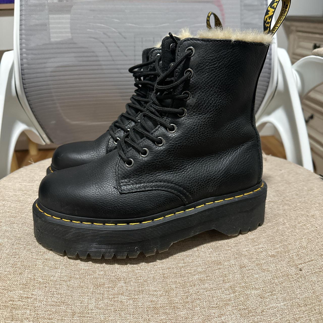 Dr. Martens Jadon Fur Lined Worn twice Depop