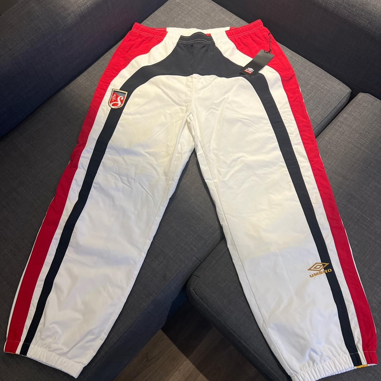 Supreme Men's White Joggers-tracksuits | Depop