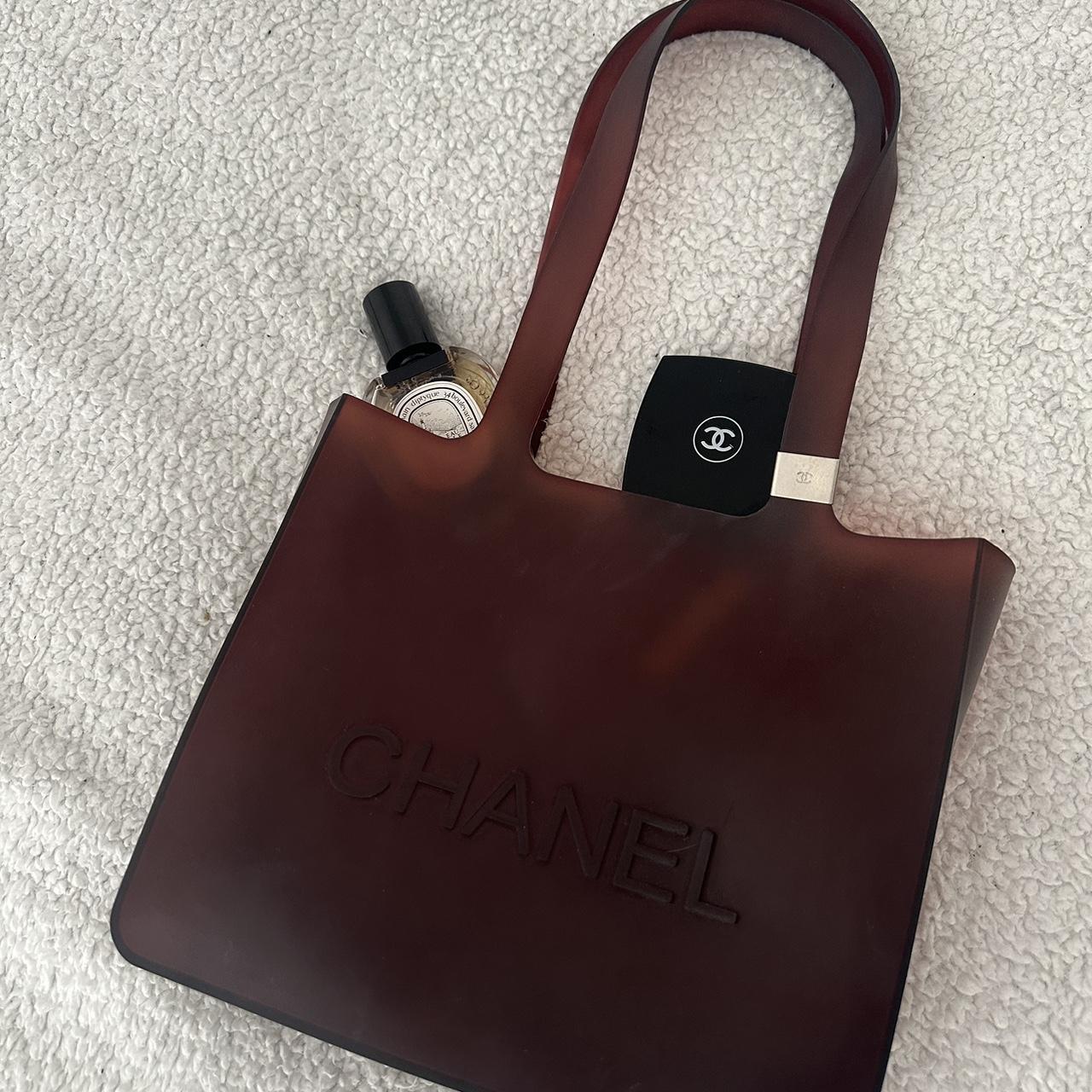 Chanel jelly tote bag Chanel beach bag Colour