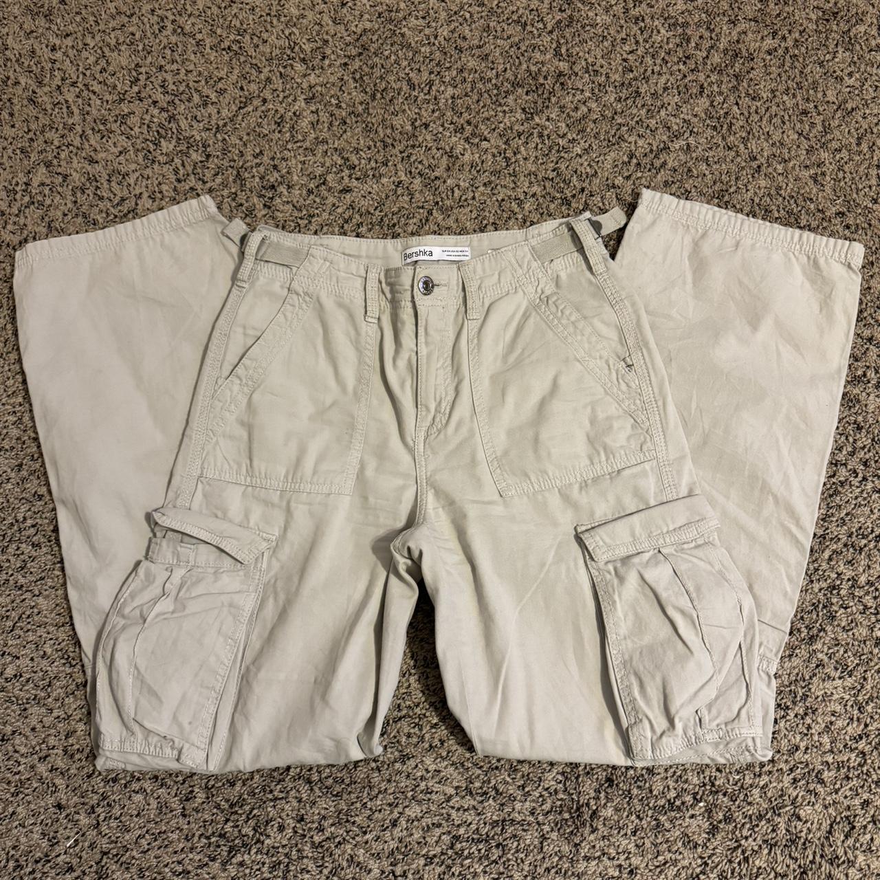 Bershka Cargos These are my favorite pair of cargos... - Depop