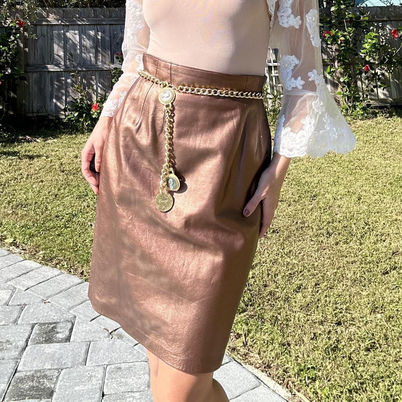 Lord and sale taylor leather skirt