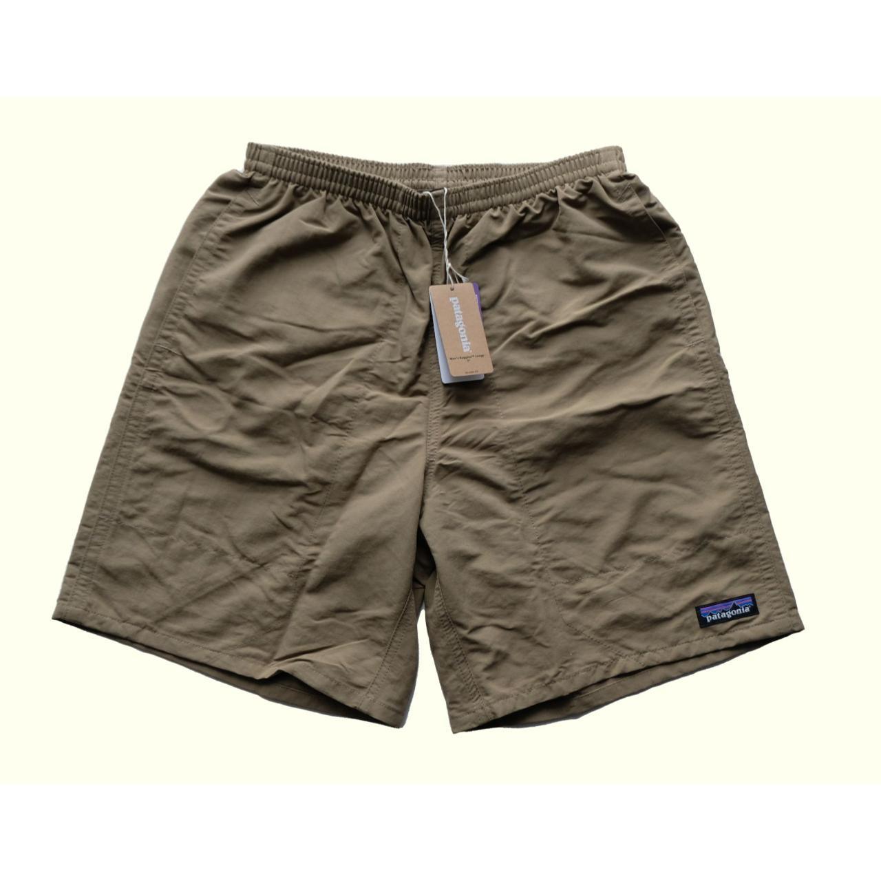 Patagonia Men's Tan Shorts Depop