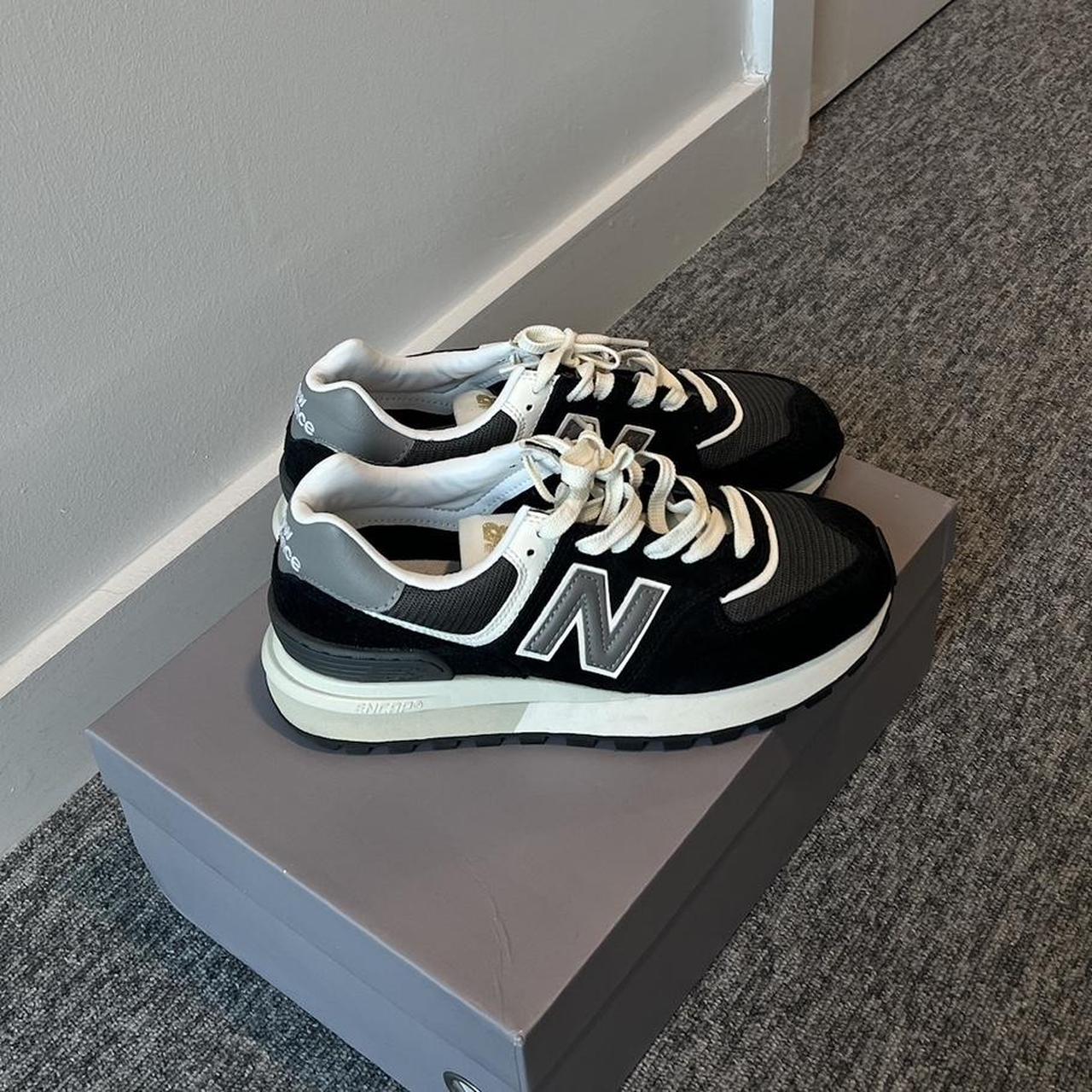 New Balance 574 Legacy Black Marblehead UK size