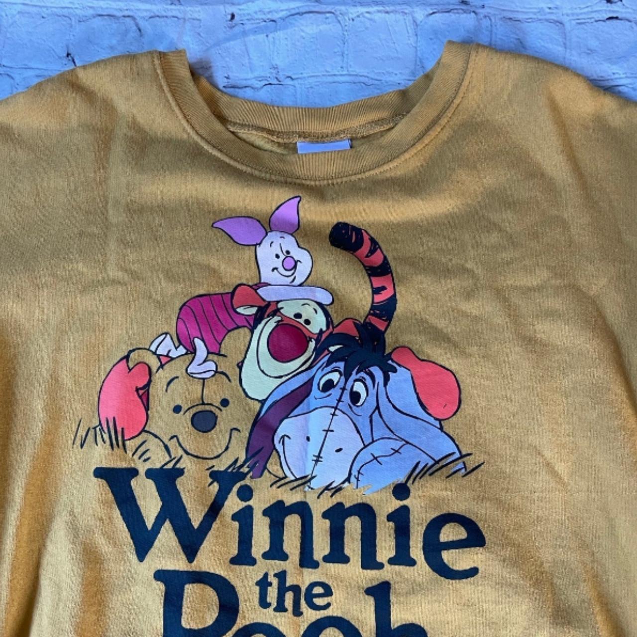 [ FREE SHIPPING ] - - Disney Yellow Winnie the Pooh... - Depop