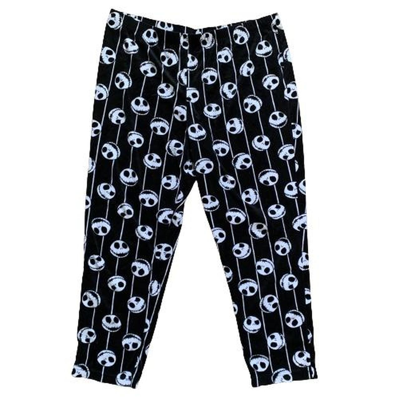 Disney Nightmare Before Christmas Jack Pajama Pants... - Depop