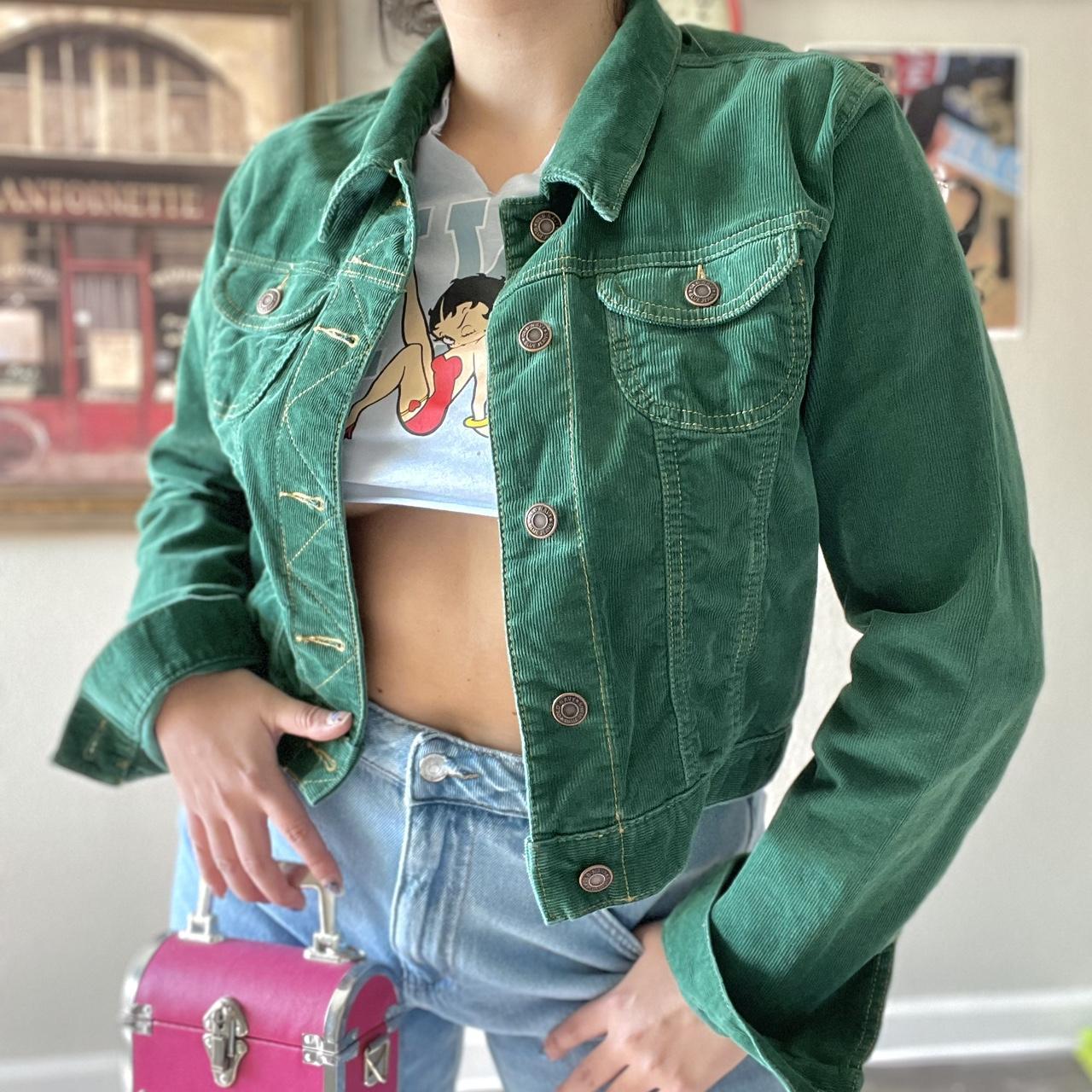 Old navy womens 2025 green jacket