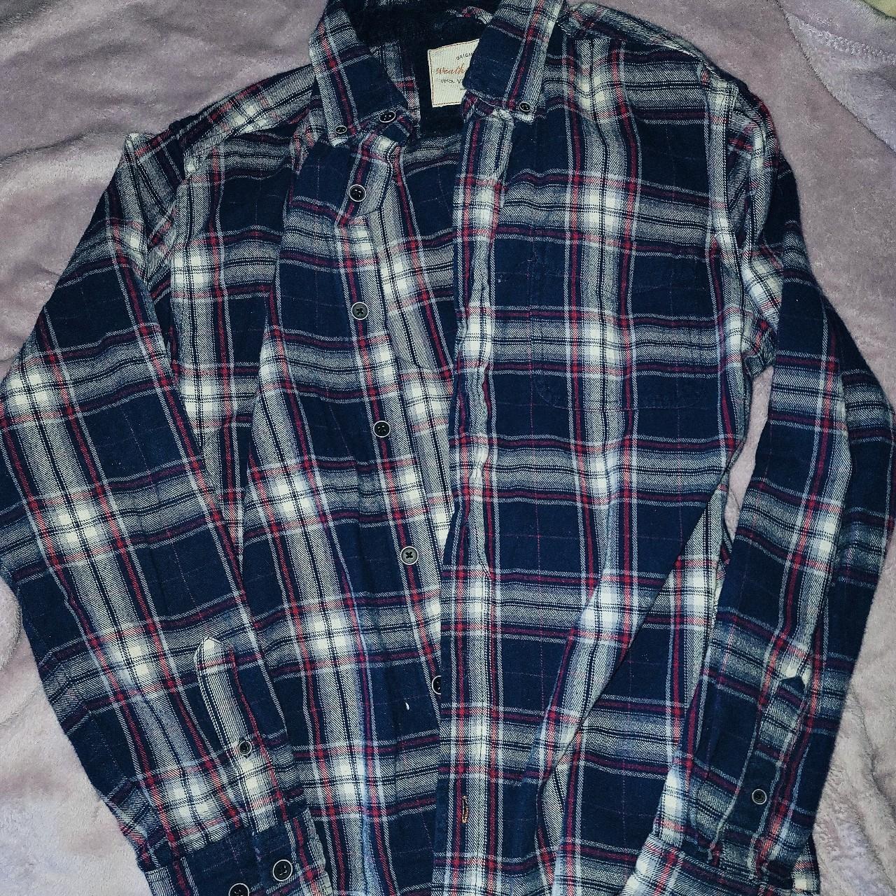 WEATHERPROOF VINTAGE BRAND FLANNEL FITS LIKE A... - Depop